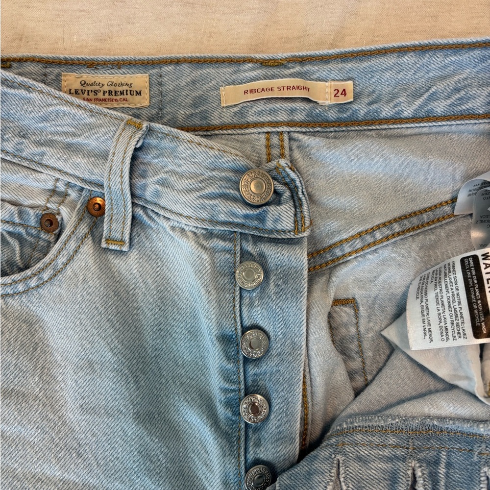 Levi Ribcage straight high waisted Jeans - Picture 2 of 3